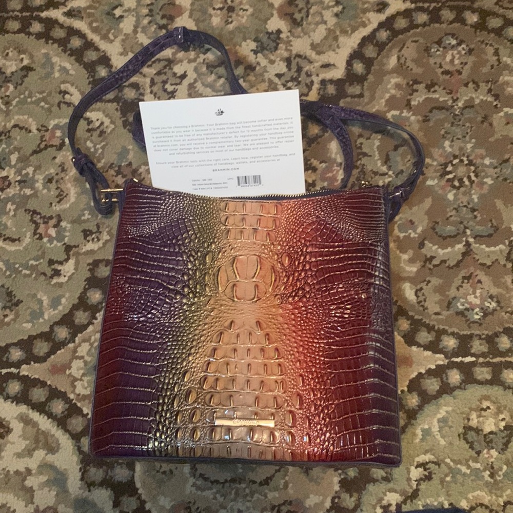 Brahmin Crossbody- Katie- Autumn Ombré Mini Melbourne